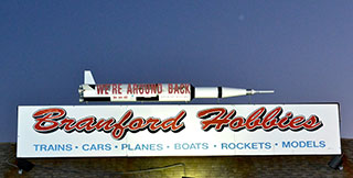 Branford Hobbies Sign With Rocket